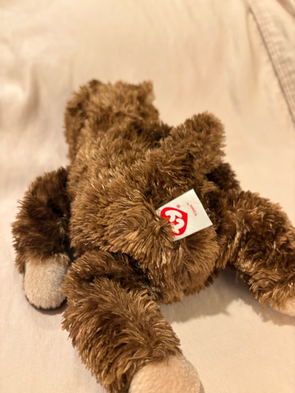 Plush Brown Monkey Vines TY - Soft Kids Toy - Picture 2 of 5